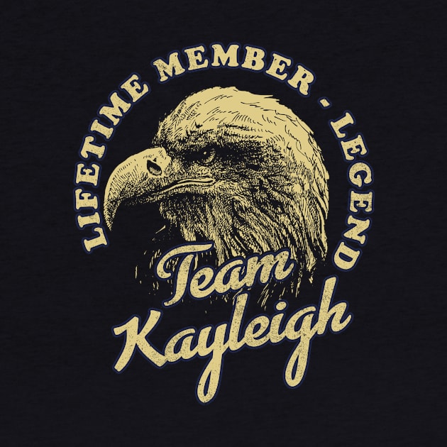 Kayleigh Name - Lifetime Member Legend - Eagle by Stacy Peters Art